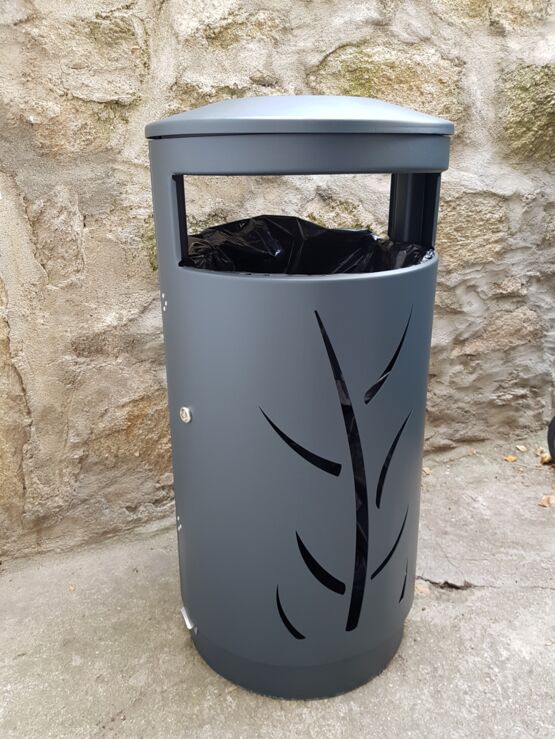  Corbeille urbaine avec finition décorative | Australia Wild  - Poubelle