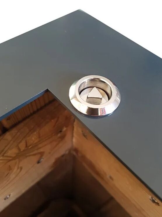  Corbeille urbaine ouverte en bois | Wood Open - Mobilier pour collectivités
