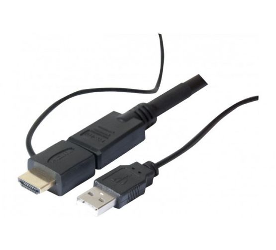  Cordon HDMI haute vitesse avec Ethernet + chipset - 30m | Réf. 128967 - Câblage réseaux