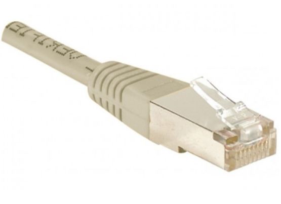  Cordon RJ45 catégorie 6 F/UTP gris - 1 m | Réf. 852513  - EXERTIS CONNECT