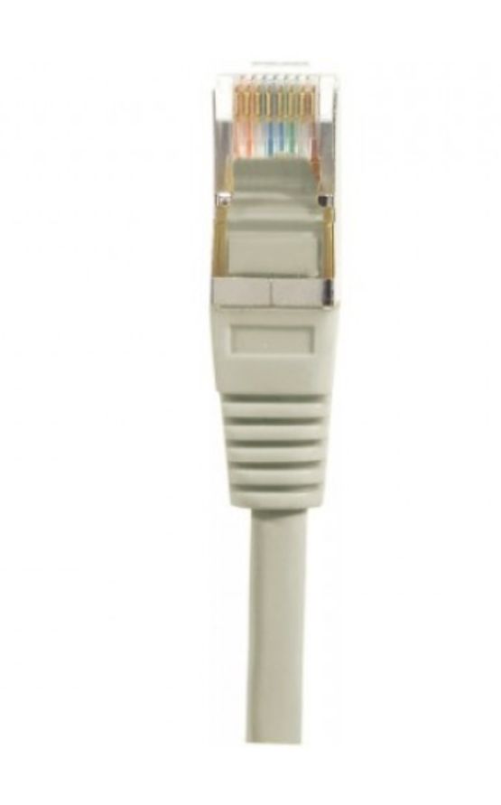 Cordon RJ45 catégorie 6 F/UTP gris - 2 m | Réf. 842200  - produit présenté par EXERTIS CONNECT