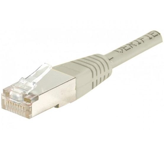  Cordon RJ45 catégorie 6 F/UTP gris - 3 m | Réf. 842300 - Câblage réseaux