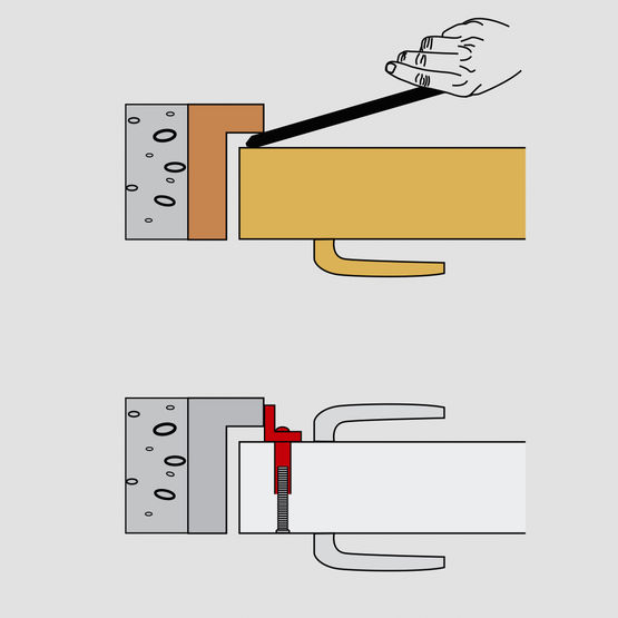  Cornière anti-effraction | B0678936 - Equipement de sécurité (guichet, passe-objet, coffre-fort…)