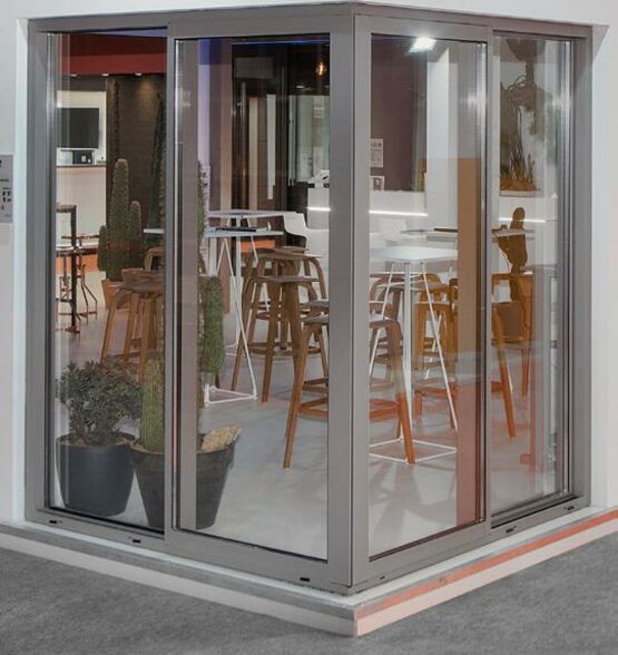  Coulissant aluminium fixe à hautes performances énergétiques | CUZCO METIS - Série 712CF - Baie coulissante ou à galandage en aluminium