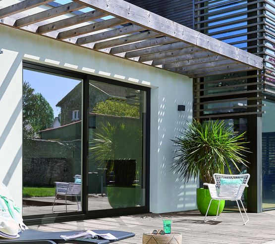  Coulissant hybride en alu, bois ou PVC | Coulissant AM-X - ATLANTEM (HÉRIGÉ)