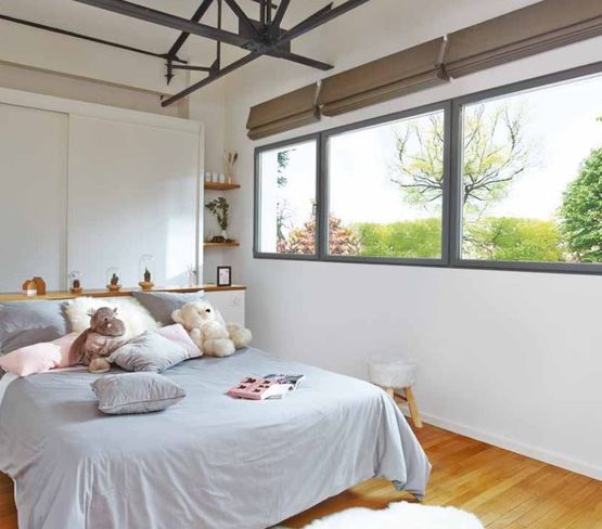 Coulissant hybride en alu, bois ou PVC | Coulissant AM-X - produit présenté par ATLANTEM (HÉRIGÉ)