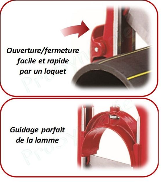  Coupe-tube guillotine pour la découpe des tuyaux PEHD | Virax - PROSYNERGIE
