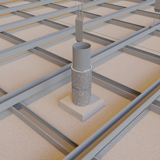  Coussinet coupe-feu pour passage d’installations mécaniques et électriques | AF Pipeguard - Calfeutrement et passage de câbles
