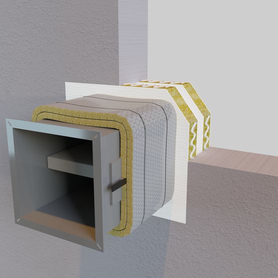 Couverture CF pour conduits de ventilation | AF Fireguard 3 - produit présenté par AF SYSTEMS