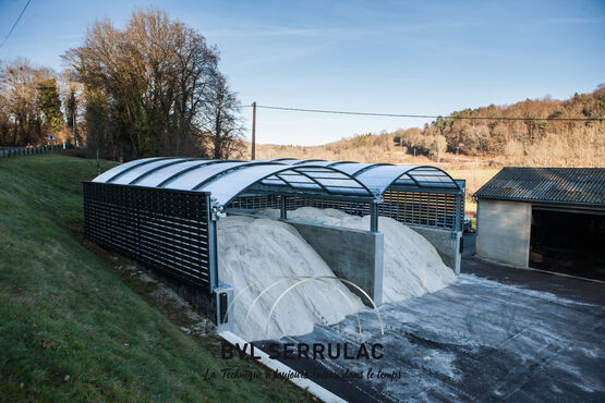  Couverture télescopiques en aluminium et Polycarbonate | Delta Mobile - Autres constructions modulaires préfabriqués