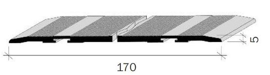  Couvre-joints de dilatation plats en aluminium pour le sol | ADESOL - Joints de dilatation ou fractionnement