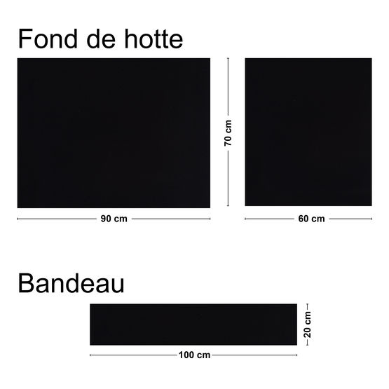 Crédence de cuisine Aluminium - Unie et effet matière ( plusieurs modèles disponibles )  - produit présenté par 99 DECO