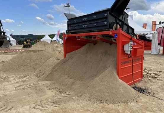  Crible vibrant | CS 20-60 - Equipement mobile de chantier