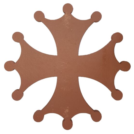  Croix Occitane Croix en terre cuite | TERRES CUITES D'OCCITANIE - TERRES CUITES D'OCCITANIE