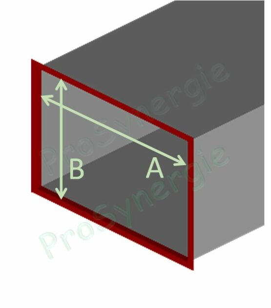 CRR - Conduit Rigide 1,5m Rectangulaire à Cadre | SITE011905 - produit présenté par PROSYNERGIE