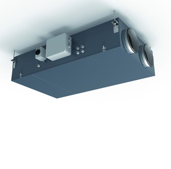CTA double flux monobloc compacte en plafond | ComfoAir MaxiFlat