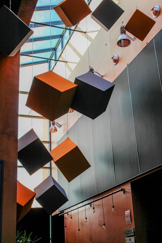  Cube acoustique et décoratif | TEMPO Mobiles - DIGITEX