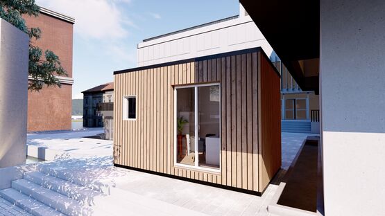 Cube de 8,7 m² – bureau – chambre + WC – Extension ou espace indépendant