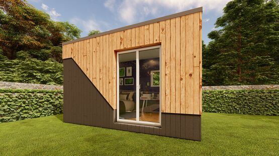 Cube de 9 m² – Chambre – Bureau – Extension ou espace indépendant