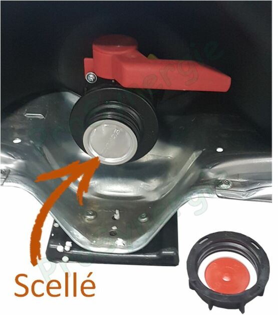 Cuve aérienne polyéthylène de stockage d´eau potable avec structure palette Aquamobile 1000 litres HxLxP = 1160x1200x1000mm | SCH4011785 - PROSYNERGIE