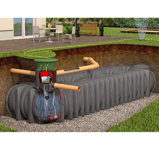 Cuves à enterrer extra-plates Platine XL-XXL de 10 000 à 65 000 litres - GRAF | Platine XL-XXL - GRAF