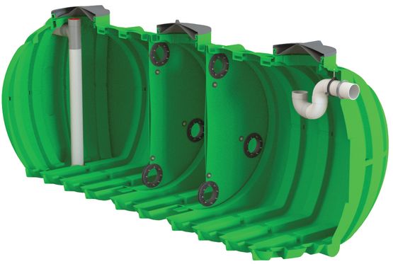  Cuves de stockage ou de rétention en polyéthylène grand volume | Gamme Pack&#039;eau - Cuve ou réservoir en matériau de synthèse pour eaux pluviales