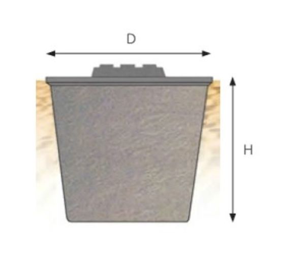 Cuves verticales à enterrer pour stockage d&#039;eau potable  | Remosa - Cuve ou réservoir en matériau de synthèse pour eaux pluviales