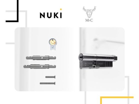  Cylindre haute sécurité pour serrure | Nuki Universal Cylinder - NUKI
