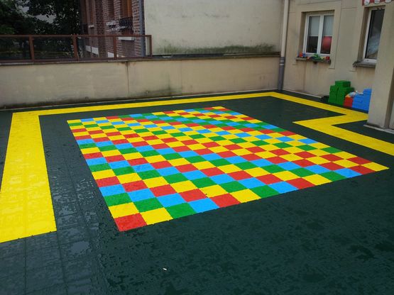  Dalle amortissante | GAROCHUT - Equipement de plein air