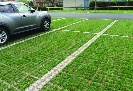 Dalle carrossable pour végétalisation des sols urbains | O2D Green