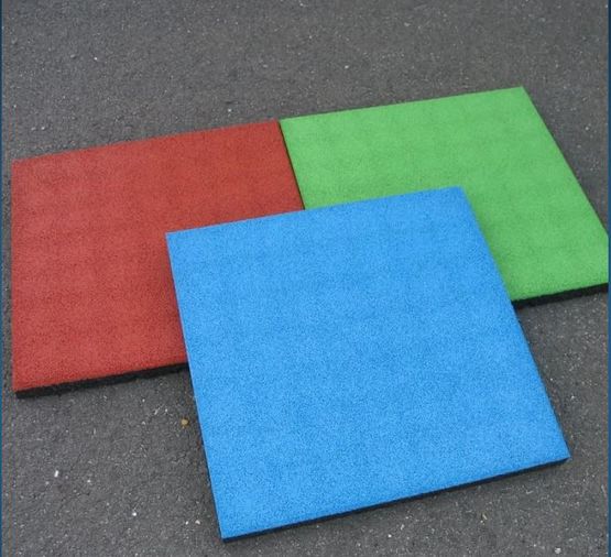  Dalle de sol amortissante Crèche &amp; Halte garderie - 50 x 50 cm - Equipement de plein air