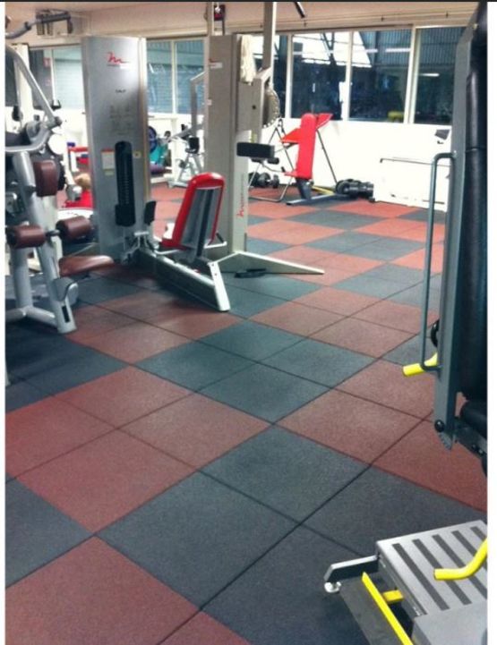  Dalle de sol amortissante Fitness &amp; Salle de musculation - NORMEQUIP