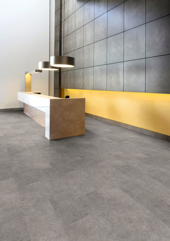  Dalle de Sol LVT rigide à sous-couche acoustique | Expona Clic Stone 19dB  - Dalles vinyle ou PVC