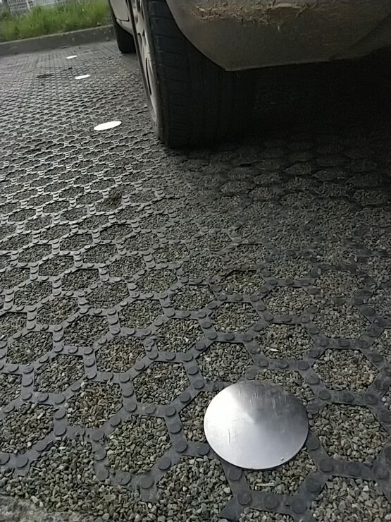 Dalle de stabilisation alvéole renforcée à engazonner ou gravillonner pour parking drainant | Alvéole / Stab - VALISOL