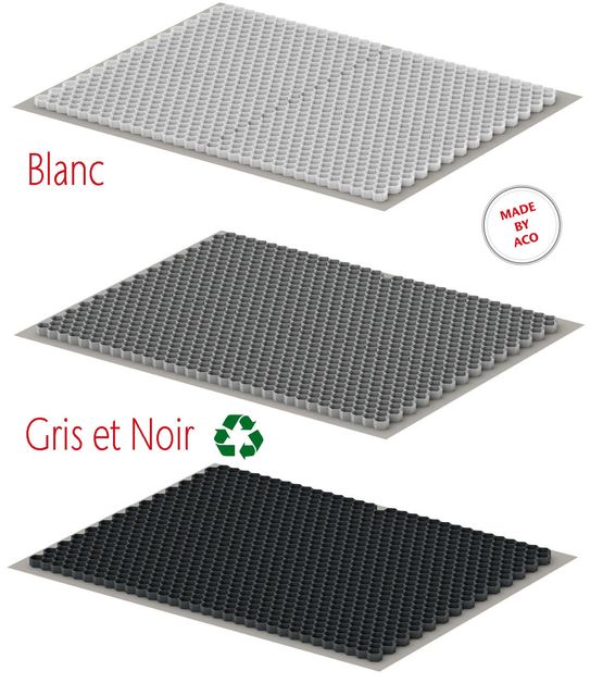 Dalle de stabilisation de graviers pour une infiltration naturelle des eaux pluviales | NEW ACO Gravel - Panneaux ou blocs alvéolaires