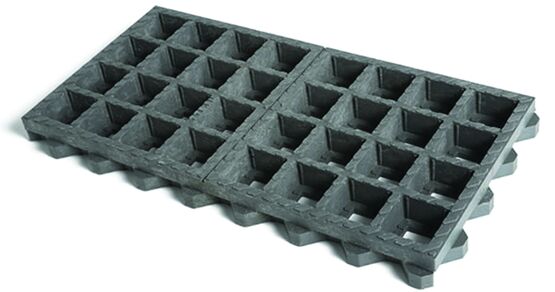  Dalle drainante à remplissage pavé béton perméable et carrossable | O2D Green - Panneaux ou blocs alvéolaires