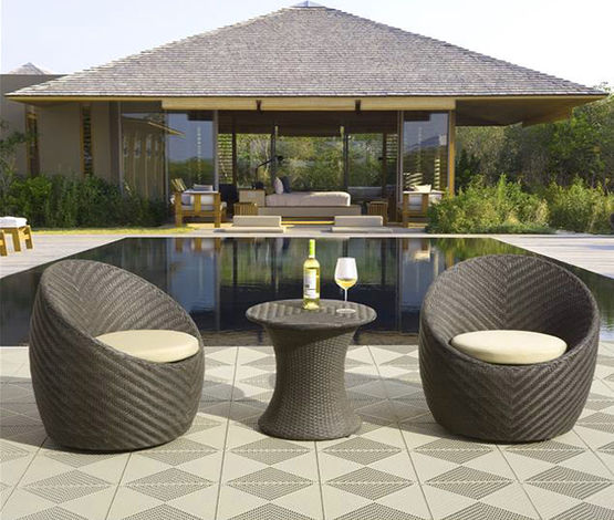 Dalles BERGO pour terrasse balcon piscine polypropylène - qualité scandinave | MOSAIK CREATION - MOSAIK CREATION