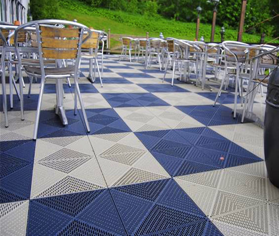 Dalles BERGO pour terrasse balcon piscine polypropylène - qualité scandinave | MOSAIK CREATION - Dalles pour jardin et terrasse