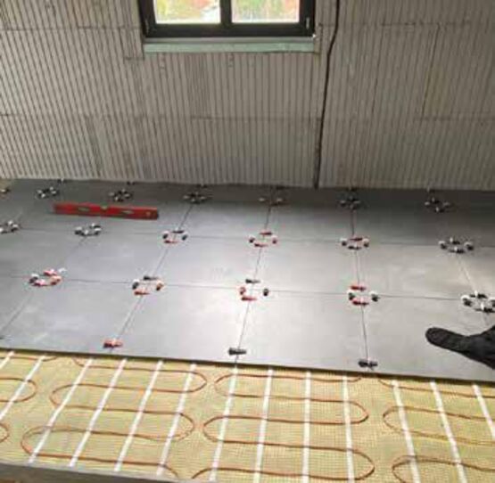 Dalles coffrantes isolantes universelles | EUROMAC2 - produit présenté par EUROMAC2