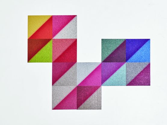  Dalles de moquette à partir du réemploi de matériaux | Desso X Rens - Moquettes en dalles