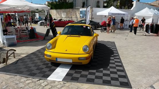  Dalles de sol pour rénovation sans travaux | POLYDAL Damier Pro48 - Dalles pour jardin et terrasse