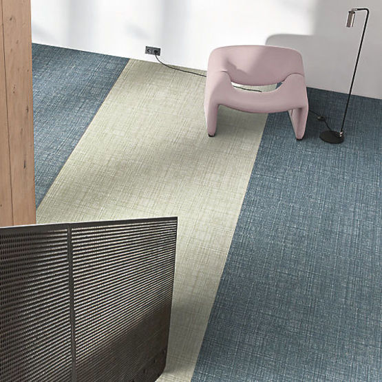 Dalles LVT/PVC de 50 x 50 cm | Dalle LVT Native Fabric - produit présenté par INTERFACE
