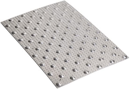  Dalles podotactiles en aluminium larmé | Dalum - Dalles podotactiles et autres accessoires PMR