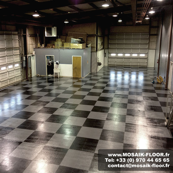 Dalles PVC pour sol parking | MOSAIK CREATION - MOSAIK CREATION