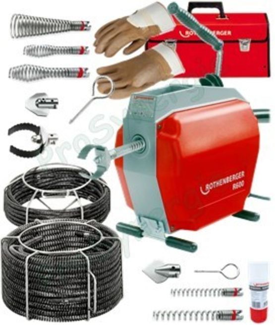 Déboucheur furet électrique | Rothenberger R600  - PROSYNERGIE