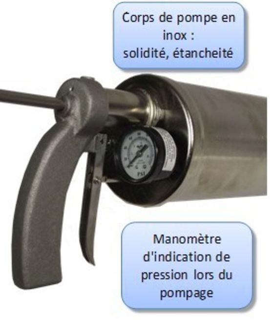  Déboucheur revolver à pression pour bouchons éloignés du siphon | VIRAX - PROSYNERGIE