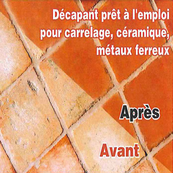  Décapant liquide prêt à l’emploi | EVERFAST DÉCACÉRAM - Décapants peintures