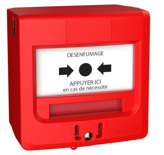 Déclencheur manuel Radio + capot | 5710R1C-RF3 - NEUTRONIC 