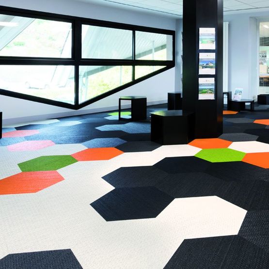  Découpe de sol vinyle tissé Bolon personnalisée en 7 formats | Bolon Studio - Dalles vinyle ou PVC