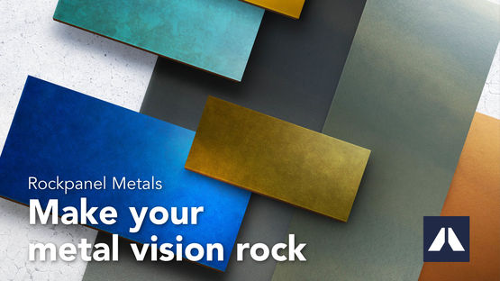 Découvrez la nouvelle gamme Rockpanel Metals  - produit présenté par ROCKPANEL